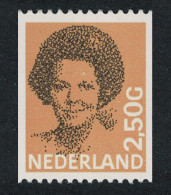 Netherlands Queen Beatrix 2.50G Horiz Perf 1986 MNH SG#1383 MI#1304C - Unused Stamps