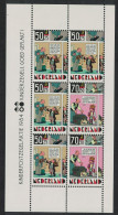 Netherlands Child Welfare Strip Cartoons MS 1984 MNH SG#MS1453 - Unused Stamps