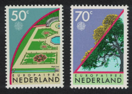 Netherlands Nature Conservation Europa 2v 1986 MNH SG#1484-1485 MI#1292-1293 Sc#679-680 - Unused Stamps