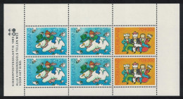 Netherlands Child Welfare Child And Christmas MS 1983 MNH SG#MS1433 - Unused Stamps