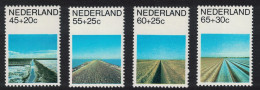 Netherlands Saltmarsh Dyke Drain 4v 1981 MNH SG#1353-1356 - Neufs