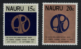 Nauru Asian Parliamentarians' Union 2v Def 1978 SG#191-192 - Nauru