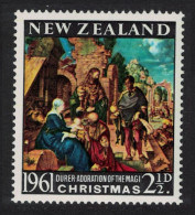 New Zealand 'Adoration Of The Magi' By Durer Christmas 1961 MNH SG#809 - Nuevos