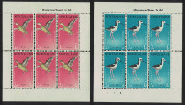 New Zealand Teal Stilt Birds 2 MSs 1959 MNH SG#MS777c MI#386-387 - Neufs