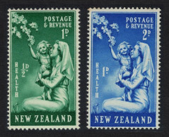 New Zealand Nurse And Child 2v 1949 MNH SG#698-699 - Nuevos