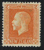 New Zealand King George V White Gum Perf 14*14 1929 MH SG#448 - Nuevos