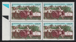New Caledonia Tractor Northern Colonists 180f Block Of 4 Traffic Lights 2006 MNH SG#1376 MI#1389 - Neufs