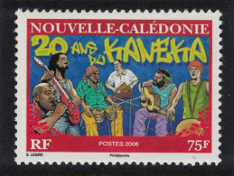 New Caledonia 25th Anniversary Of Kaneka Musical Style 2006 MNH SG#1390 MI#1405 - Neufs