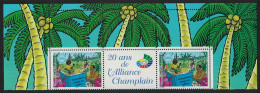New Caledonia French-speaking Cultures Top Gutter Pair 2005 MNH SG#1342 MI#1356 - Neufs