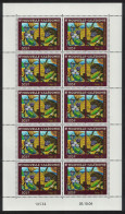 New Caledonia 'Tradimodernition' By Nat D. Pacific Painters Sheetlet Of 10v 2004 MNH SG#1338 MI#1349 - Neufs