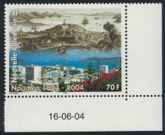 New Caledonia 150th Anniversary Of Noumea 70f Corner Date 2004 MNH SG#1325 MI#1337 - Neufs