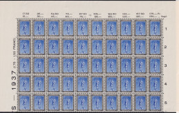 Luxemburg 303-308 Postfrisch 100 Sätze Im Bogenteil, 2.200,-€ KW #NJ454 - Sonstige & Ohne Zuordnung