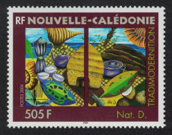 New Caledonia 'Tradimodernition' By Nat D. Pacific Painters 505f 2004 MNH SG#1338 MI#1349 - Neufs