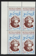 New Caledonia Fernande Leriche Educator And Author 155f Corner Block Of 4 2001 MNH SG#1242 MI#1250 - Ongebruikt