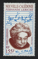 New Caledonia Fernande Leriche Educator And Author 155f 2001 MNH SG#1242 MI#1250 - Neufs