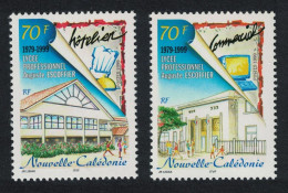 New Caledonia Auguste Escoffier Professional School 2v 1999 MNH SG#1179-1180 - Unused Stamps