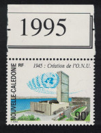 New Caledonia United Nations 50th Anniversary 90f Top Margin 1995 MNH SG#1039 - Unused Stamps