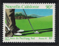 New Caledonia Golf Tenth South Pacific Games 1995 MNH SG#1048 - Nuevos