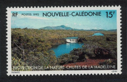 New Caledonia La Madeleine Falls Nature Protection 1992 MNH SG#937 - Neufs