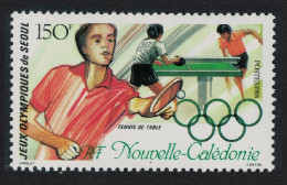New Caledonia Table Tennis Olympic Games Seoul 1988 MNH SG#846 - Nuevos