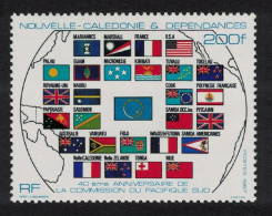 New Caledonia Flags South Pacific Commission 1987 MNH SG#816 - Nuovi