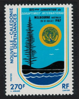 New Caledonia Soroptimists International Convention 1987 MNH SG#813 - Ungebraucht