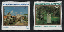 New Caledonia Paintings 2v 1986 MNH SG#799-800 - Unused Stamps