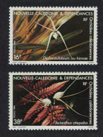 New Caledonia Orchids 2v 1984 MNH SG#736-737 - Unused Stamps
