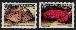 New Caledonia Crabs Noumea Aquarium Marine Animals 2v 1982 MNH SG#668-669 - Nuevos