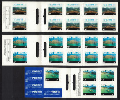 New Zealand Tourism Centenary 3 Booklets 2001 MNH SG#2431-2433 - Ongebruikt