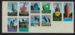 New Zealand Town Icons Self-adhesive 10v 1998 MNH SG#2196-2205 - Nuovi