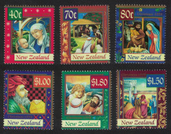 New Zealand Christmas 6v 1998 MNH SG#2189-2194 - Unused Stamps