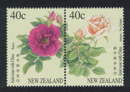 New Zealand Roses 2v 1997 MNH SG#2114-2115 - Nuovi