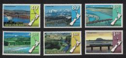 New Zealand Scenic Railway Services 6v 1997 MNH SG#2091-2096 - Unused Stamps