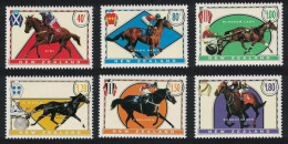 New Zealand Famous Racehorses 6v 1996 MNH SG#1945-1950 - Unused Stamps