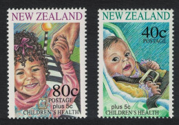 New Zealand Health Stamps Child Safety 2v 1996 MNH SG#2000-2001 - Ungebraucht