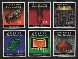 New Zealand Maori Crafts 6v 1996 MNH SG#1952-1957 - Ongebruikt