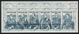 New Zealand British Monarchs Penny Black MS 1990 MNH SG#MS1568 - Unused Stamps