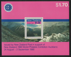 New Zealand Scenic Walking Trails MS 1988 MNH SG#MS1473 - Neufs