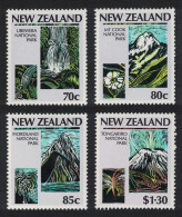 New Zealand National Parks Movement 4v 1987 MNH SG#1428-1431 Sc#876-879 - Nuovi