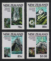 New Zealand National Parks Movement 4v 1987 MNH SG#1428-1431 Sc#876-879 - Nuevos