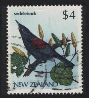 New Zealand Saddleback Bird 1986 Canc SG#1295 - Usados