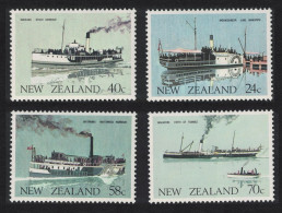 New Zealand Ferry Boats 4v 1984 MNH SG#1332-1335 - Unused Stamps