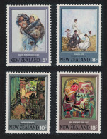 New Zealand Paintings By Frances Hodgkins 4v 1973 MNH SG#1027-1030 Sc#521-524 - Unused Stamps