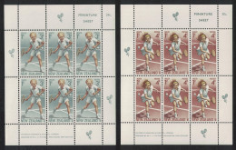 New Zealand Tennis Health Stamps MS 1972 MNH SG#MS989 - Ungebraucht