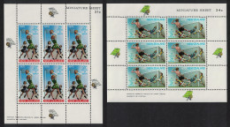 New Zealand Football Basketball Health Stamps MS 1970 MNH SG#MS942 - Ungebraucht