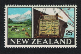 New Zealand Cattle Mount Egmont Butter Consignment 1968 MNH SG#877 MI#496 Sc#420 - Neufs