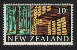New Zealand Forest And Timber 10c 1968 MNH SG#873 - Unused Stamps
