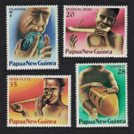 Papua NG Musical Instruments 4v 1979 MNH SG#359-362 Sc#491-494 - Papouasie-Nouvelle-Guinée