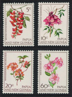 Papua NG Rhododendrons Mucuna Trumpet Vine Flowers 4v 1966 MNH SG#100-103 - Papouasie-Nouvelle-Guinée